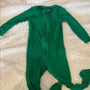 Green Kids One Piece holiday vibes 12-18 months